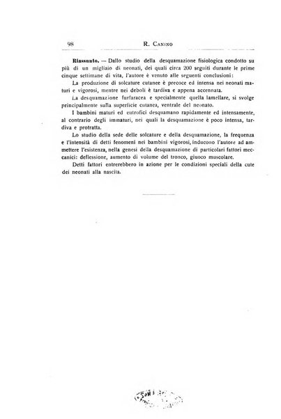 La pediatria periodico mensile indirizzato al progresso degli studi sulle malattie dei bambini