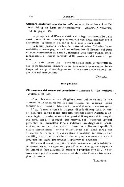 La pediatria periodico mensile indirizzato al progresso degli studi sulle malattie dei bambini