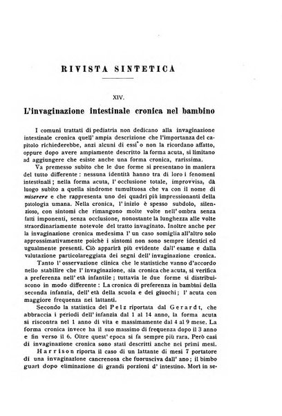 La pediatria periodico mensile indirizzato al progresso degli studi sulle malattie dei bambini