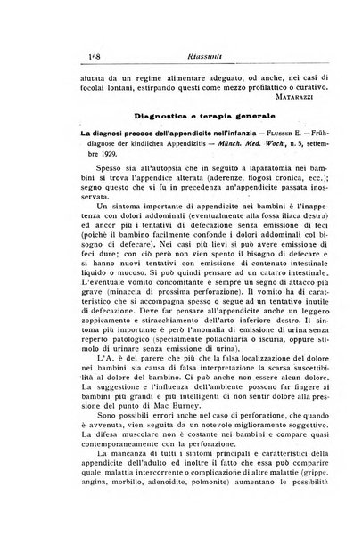 La pediatria periodico mensile indirizzato al progresso degli studi sulle malattie dei bambini