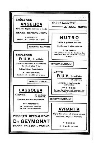 La pediatria periodico mensile indirizzato al progresso degli studi sulle malattie dei bambini