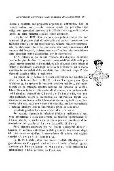 La pediatria periodico mensile indirizzato al progresso degli studi sulle malattie dei bambini