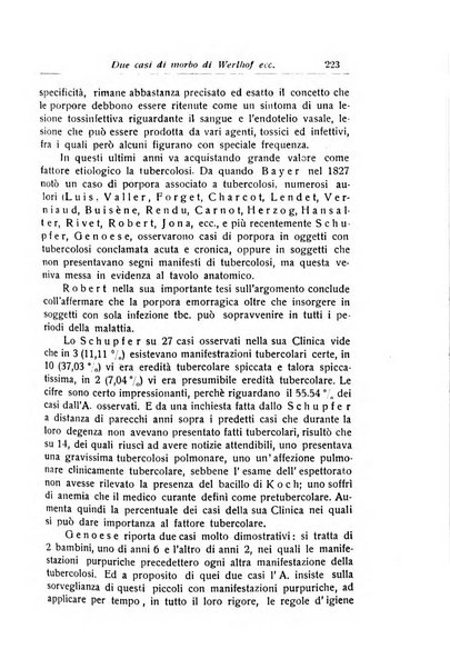 La pediatria periodico mensile indirizzato al progresso degli studi sulle malattie dei bambini