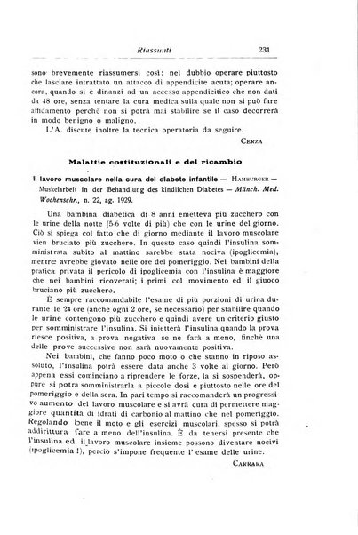 La pediatria periodico mensile indirizzato al progresso degli studi sulle malattie dei bambini