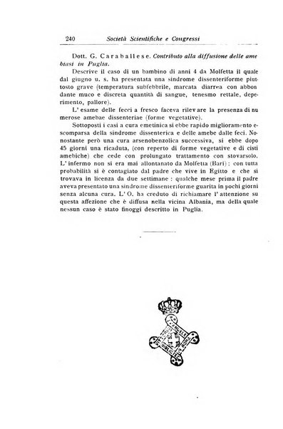 La pediatria periodico mensile indirizzato al progresso degli studi sulle malattie dei bambini