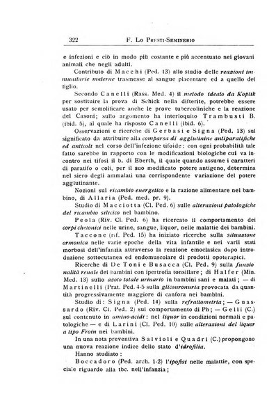 La pediatria periodico mensile indirizzato al progresso degli studi sulle malattie dei bambini