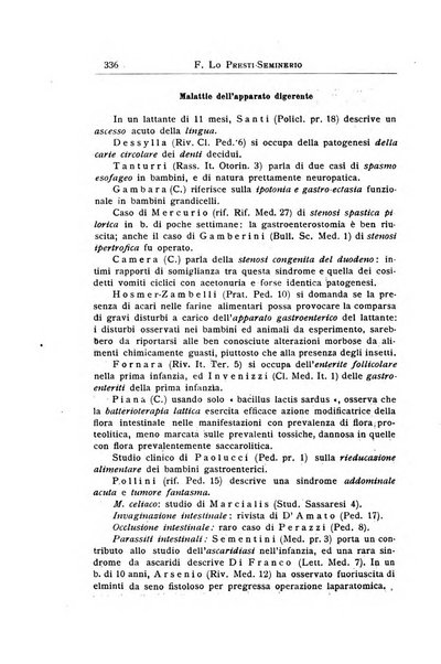 La pediatria periodico mensile indirizzato al progresso degli studi sulle malattie dei bambini