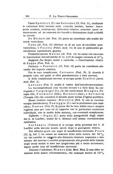 La pediatria periodico mensile indirizzato al progresso degli studi sulle malattie dei bambini