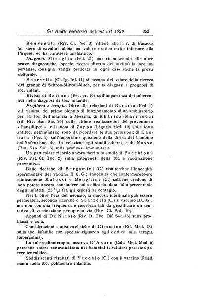 La pediatria periodico mensile indirizzato al progresso degli studi sulle malattie dei bambini