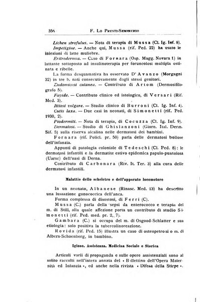 La pediatria periodico mensile indirizzato al progresso degli studi sulle malattie dei bambini