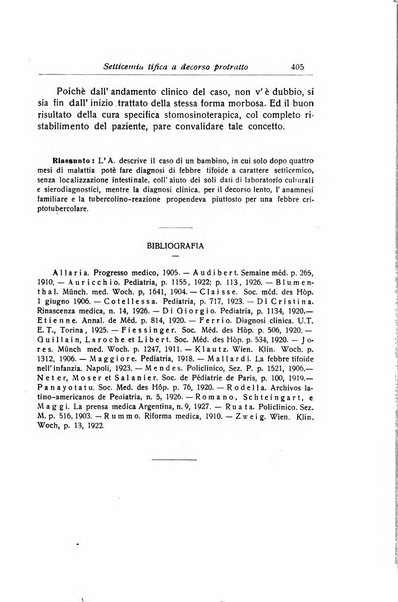 La pediatria periodico mensile indirizzato al progresso degli studi sulle malattie dei bambini