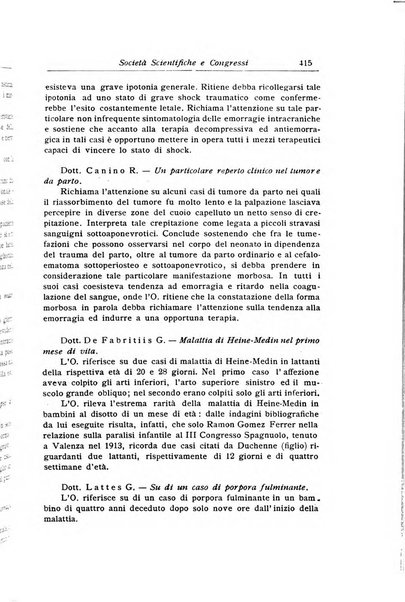 La pediatria periodico mensile indirizzato al progresso degli studi sulle malattie dei bambini