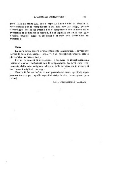 La pediatria periodico mensile indirizzato al progresso degli studi sulle malattie dei bambini