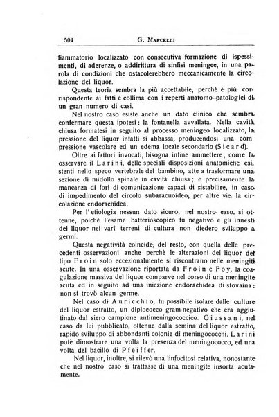 La pediatria periodico mensile indirizzato al progresso degli studi sulle malattie dei bambini