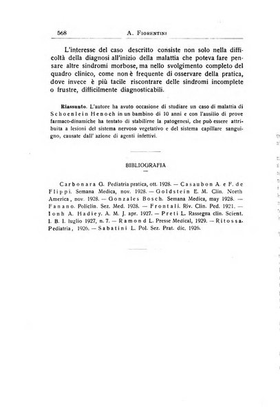 La pediatria periodico mensile indirizzato al progresso degli studi sulle malattie dei bambini