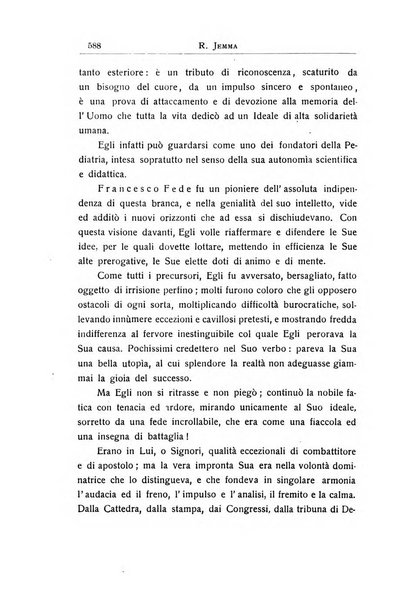 La pediatria periodico mensile indirizzato al progresso degli studi sulle malattie dei bambini