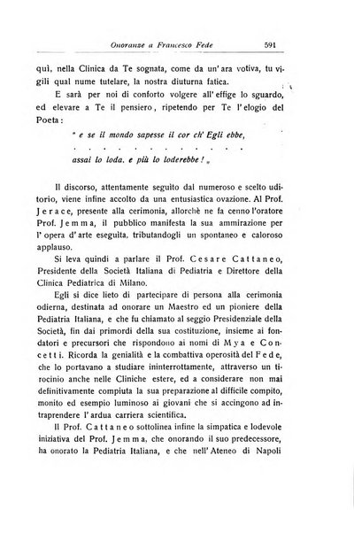 La pediatria periodico mensile indirizzato al progresso degli studi sulle malattie dei bambini