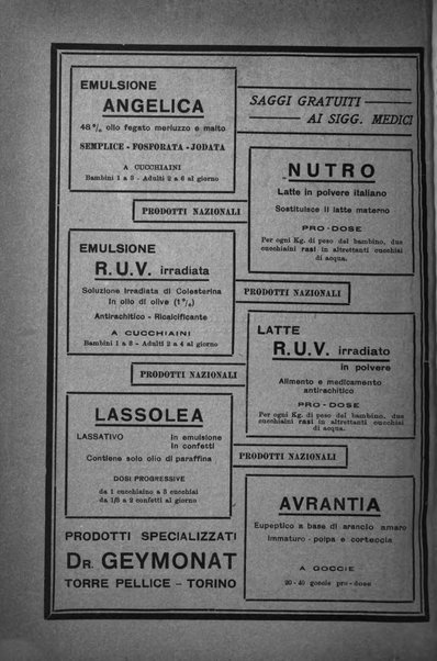 La pediatria periodico mensile indirizzato al progresso degli studi sulle malattie dei bambini