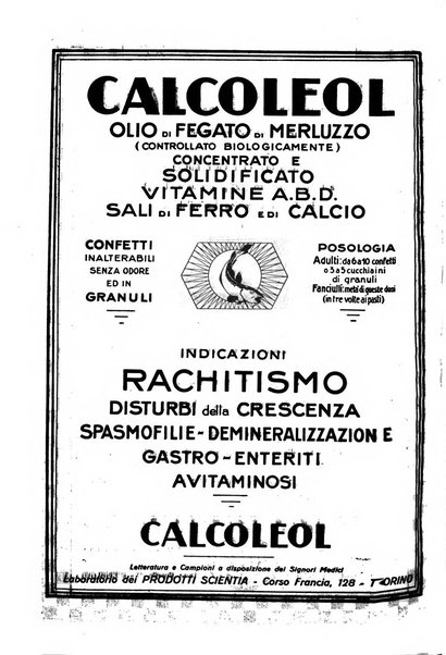 La pediatria periodico mensile indirizzato al progresso degli studi sulle malattie dei bambini