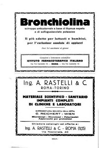 La pediatria periodico mensile indirizzato al progresso degli studi sulle malattie dei bambini