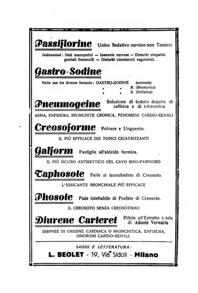 La pediatria periodico mensile indirizzato al progresso degli studi sulle malattie dei bambini