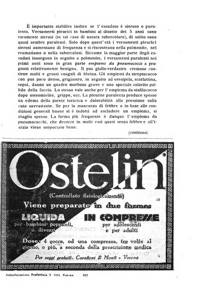 La pediatria periodico mensile indirizzato al progresso degli studi sulle malattie dei bambini