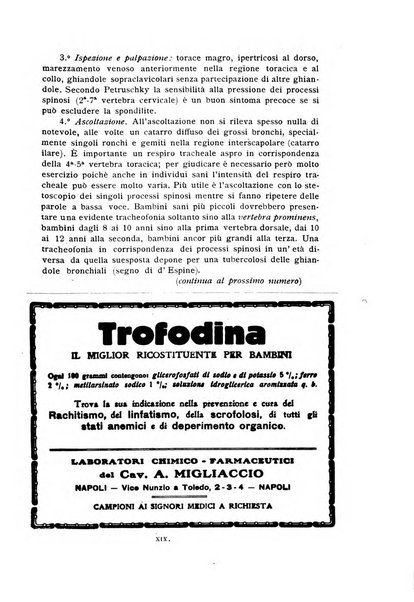 La pediatria periodico mensile indirizzato al progresso degli studi sulle malattie dei bambini