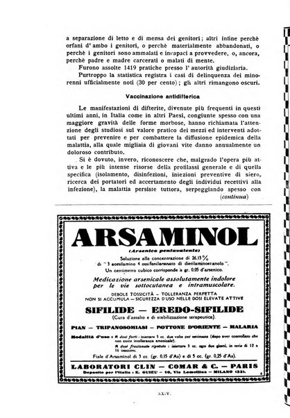 La pediatria periodico mensile indirizzato al progresso degli studi sulle malattie dei bambini