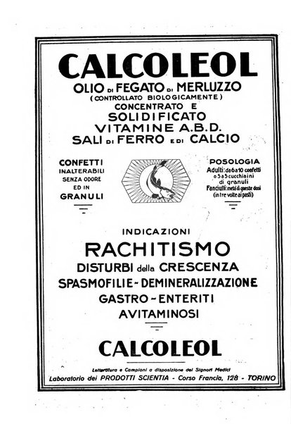 La pediatria periodico mensile indirizzato al progresso degli studi sulle malattie dei bambini