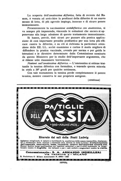 La pediatria periodico mensile indirizzato al progresso degli studi sulle malattie dei bambini