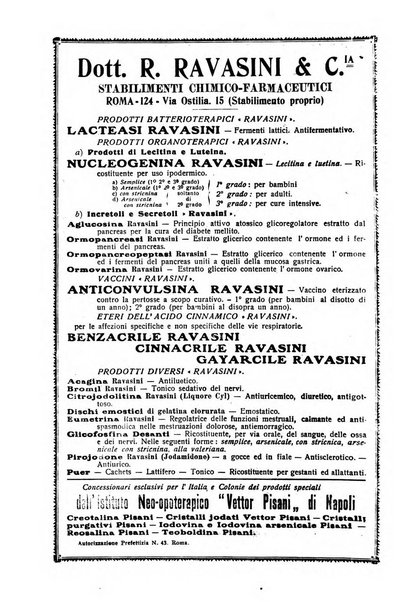 La pediatria periodico mensile indirizzato al progresso degli studi sulle malattie dei bambini