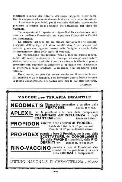 La pediatria periodico mensile indirizzato al progresso degli studi sulle malattie dei bambini