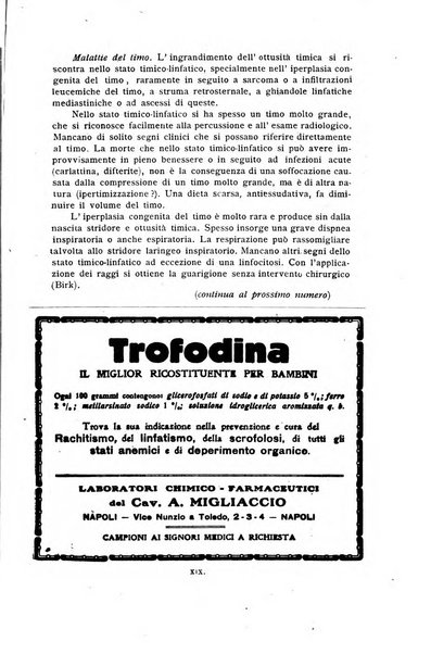 La pediatria periodico mensile indirizzato al progresso degli studi sulle malattie dei bambini