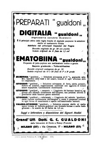 La pediatria periodico mensile indirizzato al progresso degli studi sulle malattie dei bambini