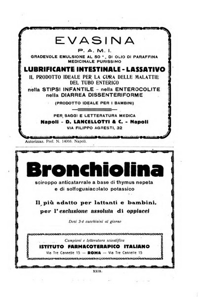 La pediatria periodico mensile indirizzato al progresso degli studi sulle malattie dei bambini