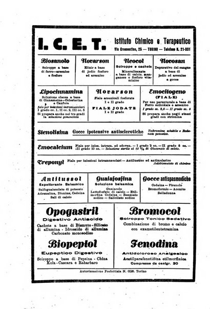 La pediatria periodico mensile indirizzato al progresso degli studi sulle malattie dei bambini