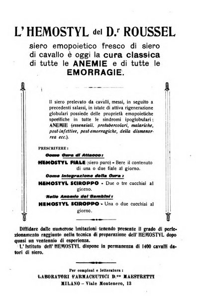 La pediatria periodico mensile indirizzato al progresso degli studi sulle malattie dei bambini