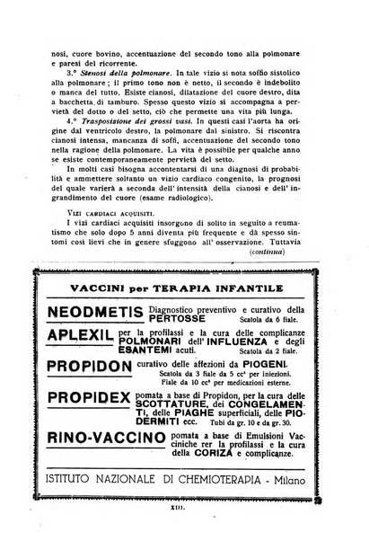 La pediatria periodico mensile indirizzato al progresso degli studi sulle malattie dei bambini