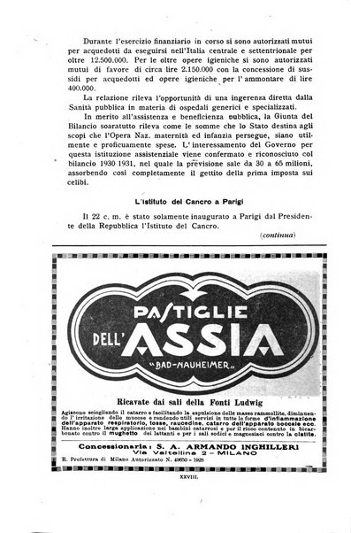 La pediatria periodico mensile indirizzato al progresso degli studi sulle malattie dei bambini