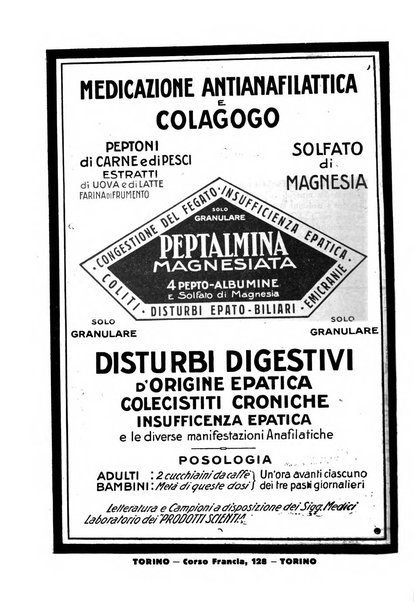 La pediatria periodico mensile indirizzato al progresso degli studi sulle malattie dei bambini