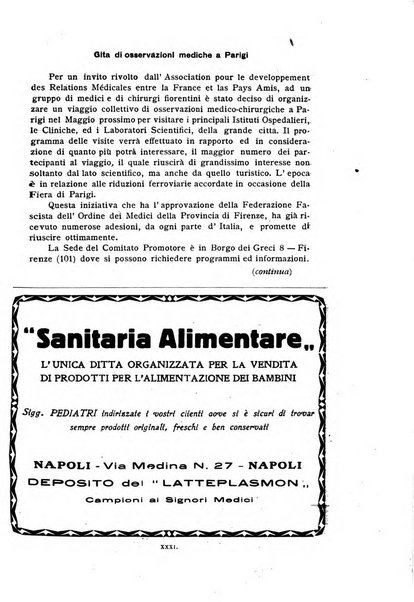 La pediatria periodico mensile indirizzato al progresso degli studi sulle malattie dei bambini