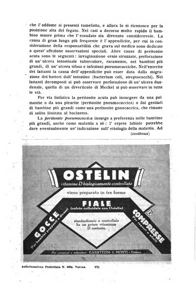 La pediatria periodico mensile indirizzato al progresso degli studi sulle malattie dei bambini