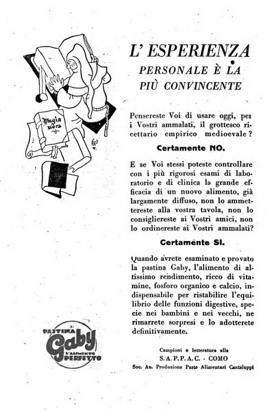 La pediatria periodico mensile indirizzato al progresso degli studi sulle malattie dei bambini