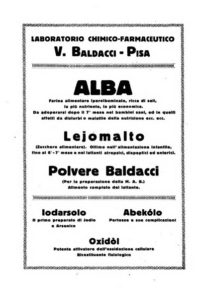 La pediatria periodico mensile indirizzato al progresso degli studi sulle malattie dei bambini