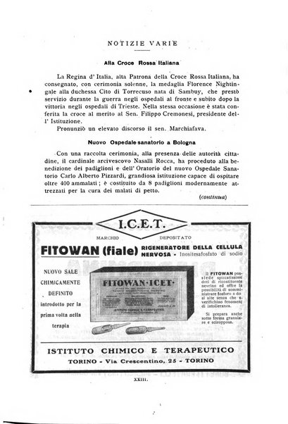 La pediatria periodico mensile indirizzato al progresso degli studi sulle malattie dei bambini