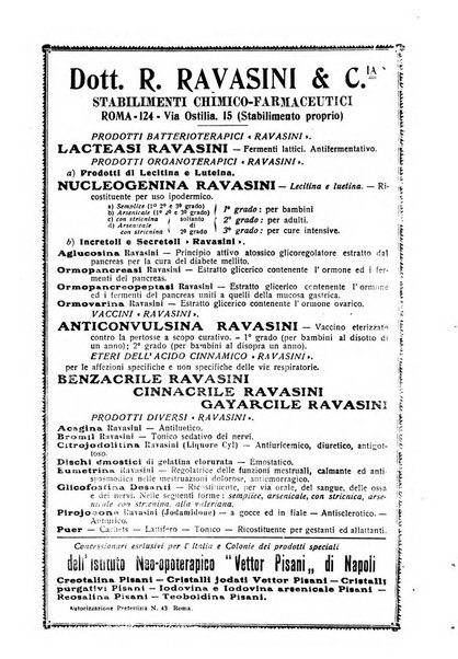 La pediatria periodico mensile indirizzato al progresso degli studi sulle malattie dei bambini