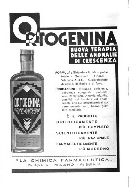 La pediatria periodico mensile indirizzato al progresso degli studi sulle malattie dei bambini