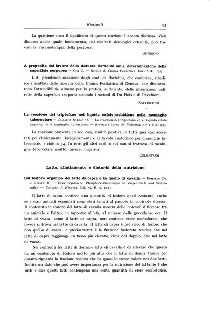 La pediatria periodico mensile indirizzato al progresso degli studi sulle malattie dei bambini