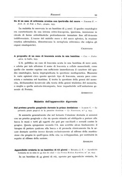 La pediatria periodico mensile indirizzato al progresso degli studi sulle malattie dei bambini