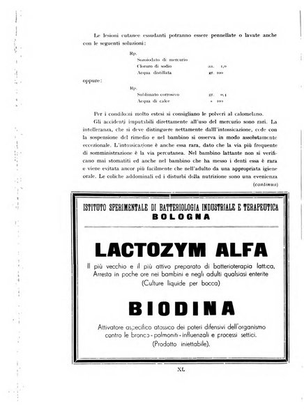 La pediatria periodico mensile indirizzato al progresso degli studi sulle malattie dei bambini